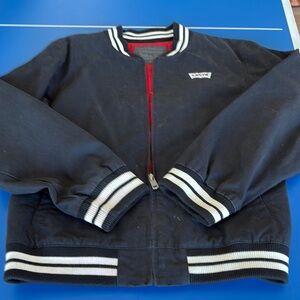 Levi's Black and Red Kids Jean Jacket